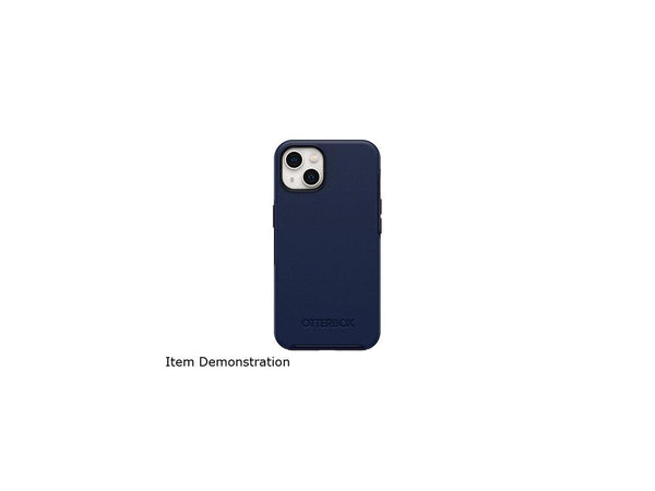 OtterBox Symmetry Series+ Antimicrobial Case with MagSafe Navy Captain (Blue)