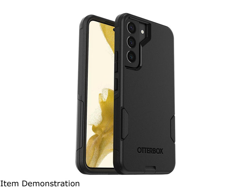 OtterBox Commuter Series Antimicrobial Black Galaxy S22 Case 77-86384