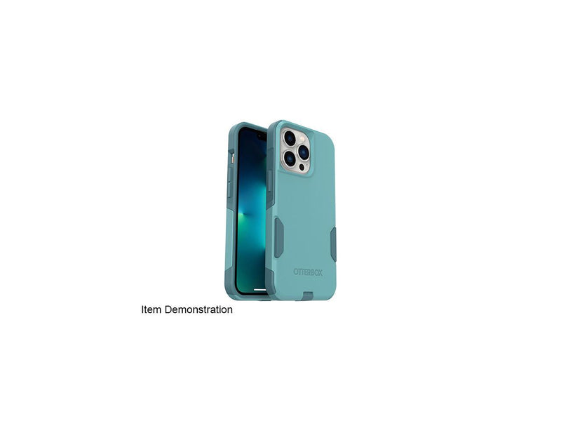 OtterBox Commuter Series Antimicrobial Riveting Way (Teal) iPhone 13 Pro Case