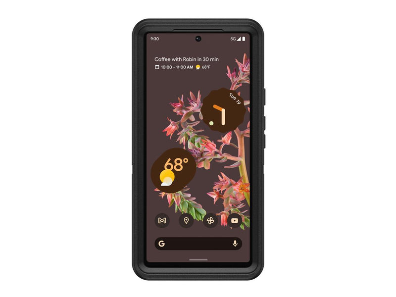 OtterBox 77-84007 Defender Series Black Pixel 6 Case