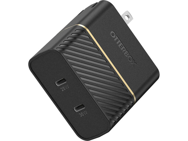 OtterBox Fast Charge USB-C Dual Port Wall Charger, 50W Combined  78-52693