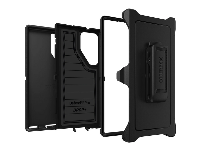 OtterBox Defender Series Pro Black Galaxy S23 Ultra Case 77-91064