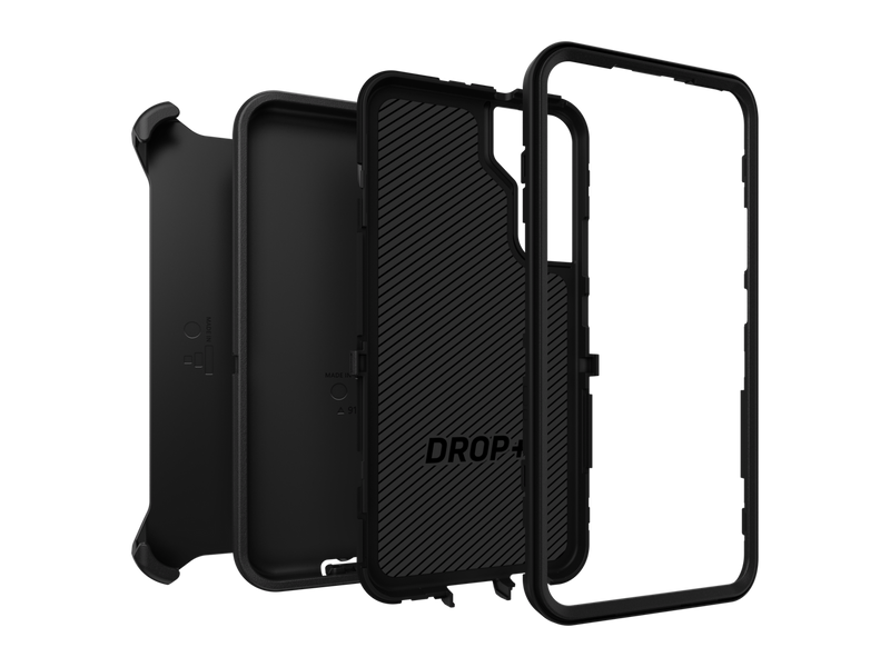 OtterBox Defender Series Samsung Galaxy S22+ 5G Carrying Case (Holster) - Black