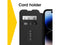 OtterBox Strada Series Black iPhone 14 Plus Case Wallet Cover with Clip Magnet