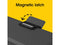 OtterBox Strada Series Black iPhone 14 Plus Case Wallet Cover with Clip Magnet