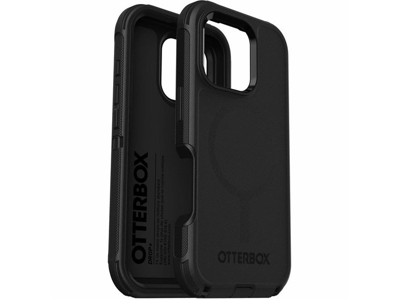 OtterBox Defender for MagSafe, iPhone 16 Pro Case, Black