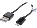 Nippon Labs USB-LI-3BK Black Lightning to USB Cable