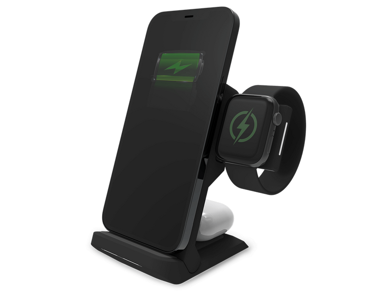 STM stm-931-322Z-02 Black Portable Wireless Charging Station