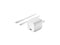 BELKIN WCH001DQ1MWH-B5 BOOST CHARGE White 30W USB-C GaN Wall Charger + USB-C to