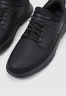 205046 SKECHERS MEN'S GARZA GERVIN LOAFER SHOE BLACK SIZE 7 - Like New