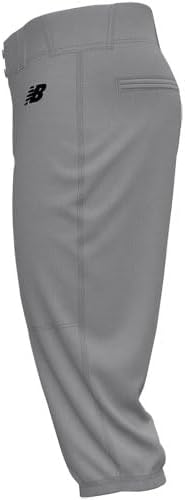 New Balance Men's Solid Knicker Baseball Pants - 3XL - Gray - Brand New