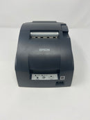 ESPON TM-U220D RECEIPT PRINTER, TWO-COLOR PRINTING, 6 LPS - GRAY - Like New