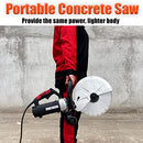 JACKCHEN 14 INCHES CONCRETE SAW ELECTRIC 3000W CUT-OFF W/ BLADE - BLACK/SILVER - Like New