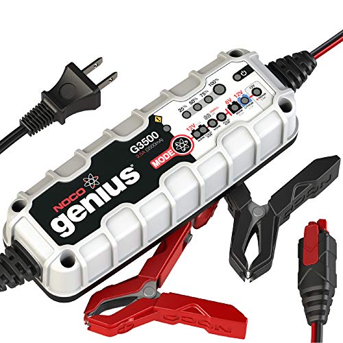 NOCO GENIUS G3500 6V/12V 3.5 AMP BATTERY CHARGER AND MAINTAINER - GRAY - Like New