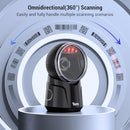 TERA BARCODE SCANNER DESKTOP OMNIDIRECTIONAL: 1D 2D QR HANDS FREE USB WIRED - Like New