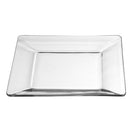 Libbey Crisa Tempo Square Dinner Plate, 10" , Box of 12, B001IWMOXU - Clear - Brand New
