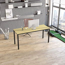 AMA Maker Desk for Computer Study and Dining Use - Oak 63" - Brand New