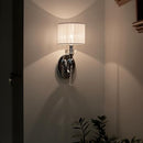 Kichler Parker Point 16.25" 1-Light Wall Sconce Light Chrome 123131CH - Brand New