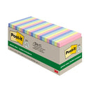 POST-IT GREENER NOTES, 3X3 IN, 24 PADS, PASTEL COLORS - SWEET SPRINKLES - Brand New