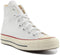 CONVERSE MEN'S TAYLOR CHUCK 70 HI, SIZE MEN'S 5 WOMEN'S 7, WHITE/GARNET/EGRET - Like New