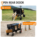 Portal 350L Collapsible Wagon Cart with Removable Canopy, 270LB Cart-Black - Like New