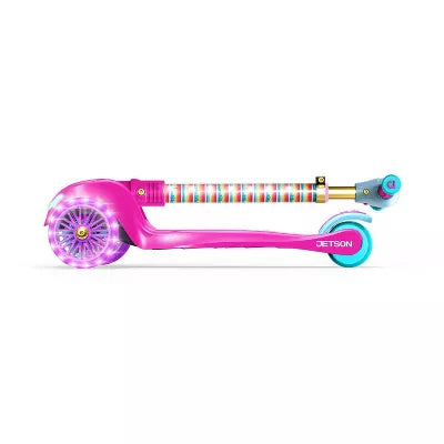 JETSON 3 WHEEL KICK SCOOTER, 22X10X22.5 - PRINCESS - Brand New
