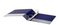 OFFICE DEPOT® BRAND DURABLE VIEW 3-RING BINDER, 2" ROUND RINGS, BLUE - BLUE - Like New