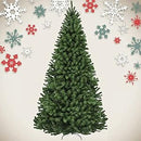 8ft Premium Spruce Artificial Holiday Christmas Tree B0B69Q6RH2 - Green - Like New