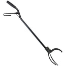 Sunnydaze 36-Inch Steel Fire Tongs for Fire Pit, Wood-Burning, SM-LG101 - Black - Like New