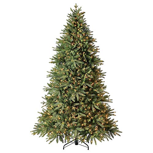 EVERGREEN CLASSICS 7.5FT PRELIT COLORADO SPRUCE ARTIFICIAL LED LIGHTS - GREEN - Like New