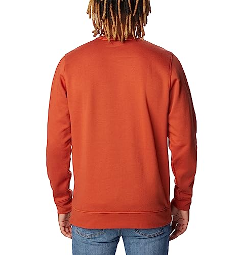 1957931 Columbia Men's Trek Crew CSC Sleeve Logo Warp Red L - Brand New