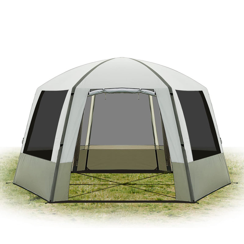 SUMMUS Inflatable Camping Tent Gazebo, 8-12 People Camping - Scratch & Dent
