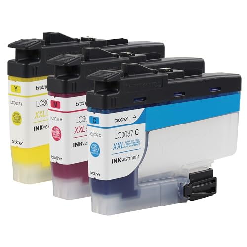 Brother Genuine LC30373PKS, 3-Pack Super High-Yield Color INKvestment Tank - Like New