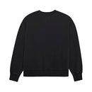 FOX RACING MEN'S WORDMARK OVERSIZED FLEECE CREW NECK SWEATSHIRT -SIZE M -BLACK - Brand New