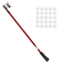 PRO MAX Dual Head Telescoping Pole Light Hanging Kit - Brand New