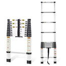 RIKADE TELESCOPIC LADDER 10.5FT ALUMINUM EXTENSION LADDER 330LB ALF-32-LD-VC - Brand New
