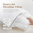 ACANVA PILLOW KING WHITE/BLACK TRENDING ISSUES - Like New