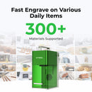XTOOL PROFESSIONAL PORTABLE DUAL-LASER ENGRAVING SYSTEM - GREEN - Scratch & Dent