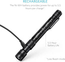 ANKER RECHARGEABLE BOLDER P2 LED PEN FLASHLIGHT, 120 LUMENS, IPX5 - BLACK - Like New