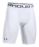 1289568 Under Armour Men's HeatGear Armou 2.0 9-inch Compression White S - Brand New