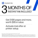 HP OFFICEJET PRO 8135E WIRELESS COLOR INKJET PRINTER SCAN FAX - BLACK/WHITE - Like New