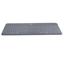 LOGITECH KEYS-TO-GO SUPER-SLIM AND SUPER-LIGHT BLUETOOTH KEYBOARD - STONE - Like New