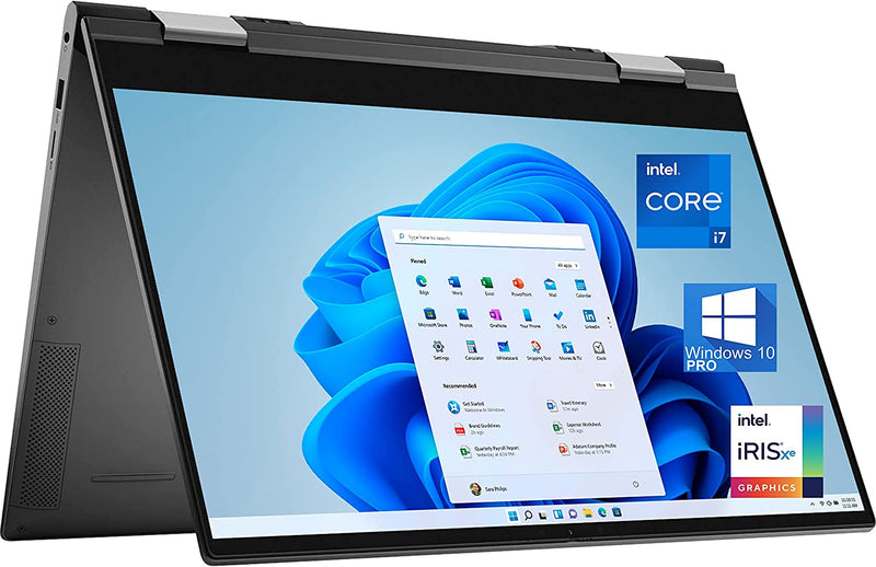 DELL INSPIRON 7506 2-in-1 15.6" UHD TOUCH I7-1165G7 16GB 1TB SSD - Black - Like New