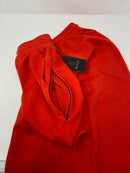 BLU ROCK MEN'S TECH FLEECE JOGGER SWEAT LOUNGE SHORTS - SIZE: L - RED - Like New