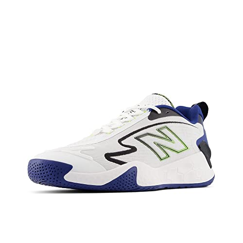 NEW BALANCE MEN'S FRESH FOAM X CT-RALLY TENNIS SHOE - SIZE: MEN 8.5 - WHITE/NAVY - Like New