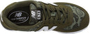 ML574PAA New Balance Men's 574 V2 Paisley Sneaker, Covert Green/White, Size 10 - Like New