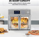 Kalorik MAXX 26 QT Stainless Steel Digital Air Fryer Oven - Scratch & Dent