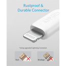 ANKER POWERLINE III LIGHTNING CABLE, 0.9M (3 FT.), PACK OF 2 - WHITE - Like New