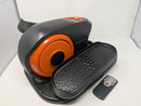 GENERIC UNDER DESK MOTORIZED ELLIPTICAL LEG EXERCISE TRAINER - BLACK/ORANGE - Brand New