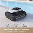 DREAME CORDLESS ROBOTIC POOL CLEANER, POWERFUL SUCTION PIXZ4110 - BLACK - Like New
